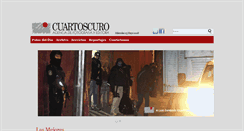 Desktop Screenshot of cuartoscuro.com